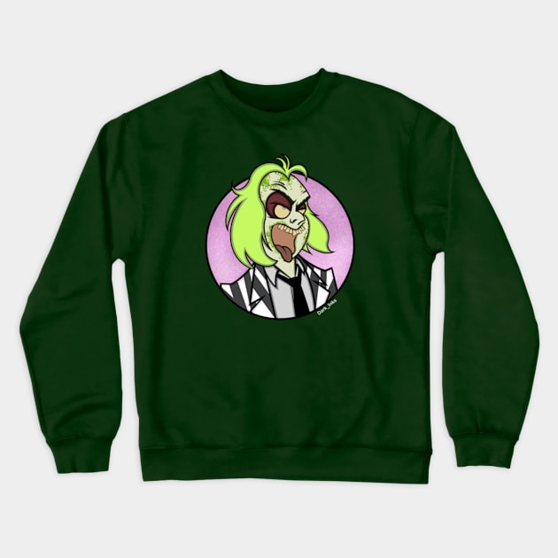 Beetlejuice Crewneck Sweatshirt by Dark_Inks